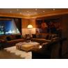 China Luxury Star Bedroom Furniture Carved Gilding King Size Veneer For Villa factory