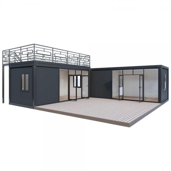 Quality Prefab Fast Assembled Modular Container House For Staff Dormitory Building for sale