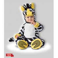 China White Black Yellow Infant Baby Costumes Zany Zebra 6079 for Party factory