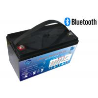 Quality Deep Cycle Lifepo4 Bluetooth 12V 100AH Lithium Battery for sale