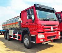 China Light Diesel Oil Tanker Truck 20 - 25 CBM 5000 - 6000 Gallons Volume factory