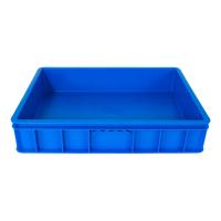 China Quail Egg Crate Plastic Tray Solid Box Recycled Plastic Crate for Logistic Storage factory