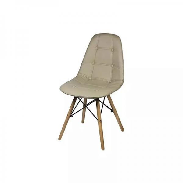Quality UV resistant Beech Wood Leg Dining Chair Eiffel Style Dining Chair 4.8kgs for sale