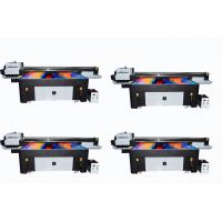 China UV Ink Ribbon Printer Flatbed Laser Printer With Double White Color Light factory