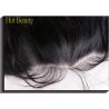 China Non Remy Human Hair 8 Inch Ear to Ear Top Lace Frontal Smooth Straight factory