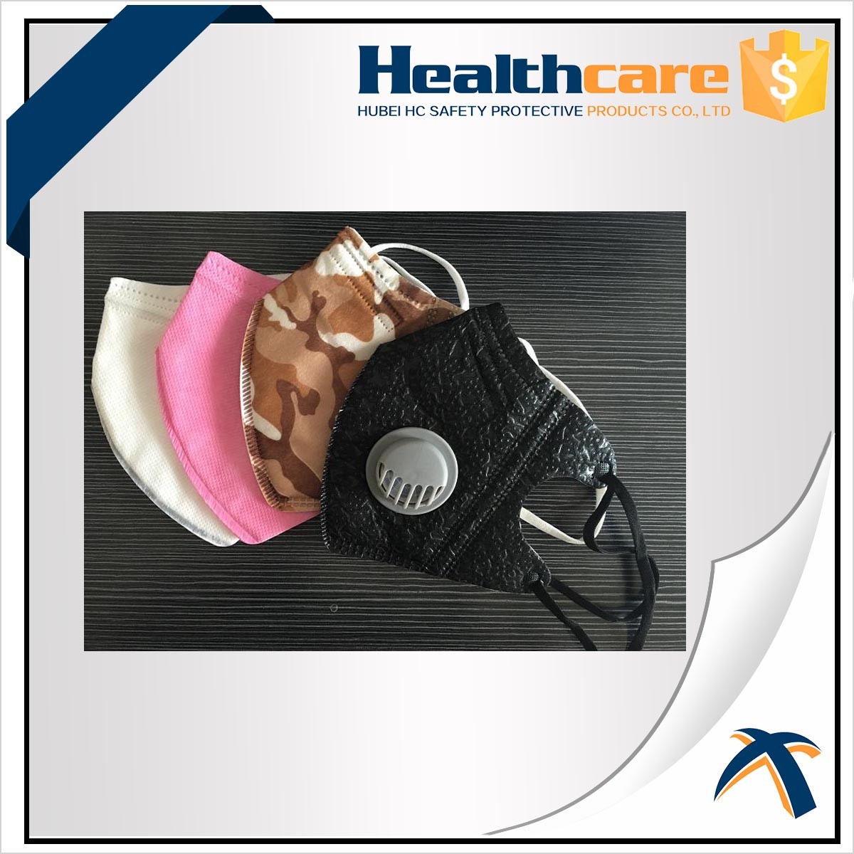 China Earloop New Pneumonia Face Mask Niosh Approved Respirator For SARS factory