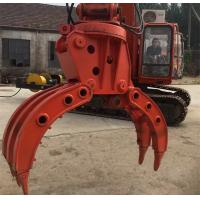 China Medium Hydraulic Grapple Equipment With Bucket Teeth 21.5mpa Voltage for sale