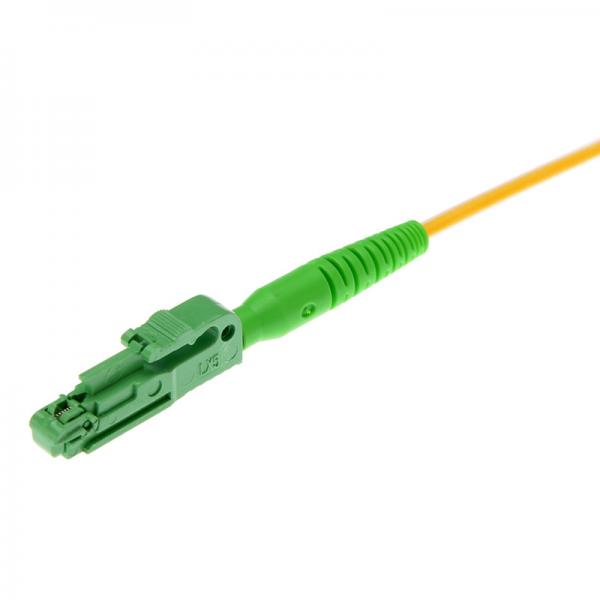 Quality OS2 Single Mode Fiber Optic Cable Patch Cord PVC/LSZH LX.5 APC-SC APC 9/125um for sale