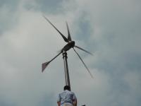 China Off Grid 48v Household Wind Turbine , 1KW House Windmills For Electricity factory