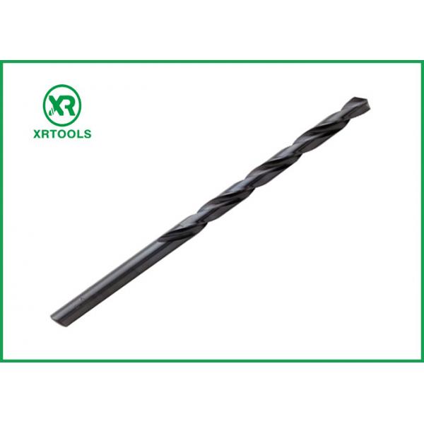 Quality Black Finished Hole Drill Bit , DIN 340 Parallel Shank Countersink Drill Bit for sale
