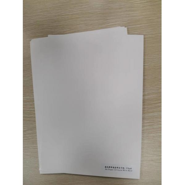 Quality Coated Ivory Board Paper Technical Standard 350g With Good Die Cutting Box Performance for sale