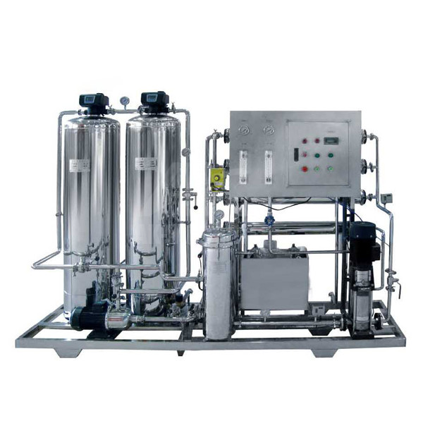 China 1000LPH FRP SS304 Ro Reverse Water Purification Machines factory