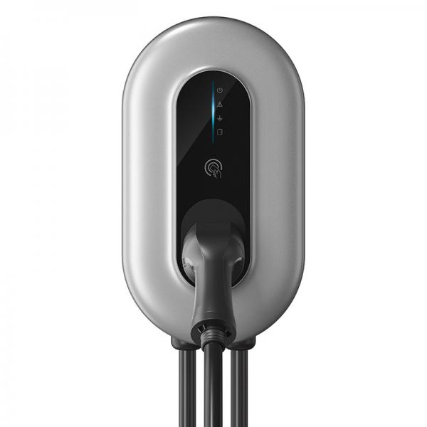 Quality AC 400V Three Phase Type2 Wallbox EV Car Charger 8-16A Adjustable Electric for sale
