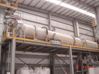 China HYG Series Metal Powder Hot Air Dryer Machine , Rotary Drum Dryer factory