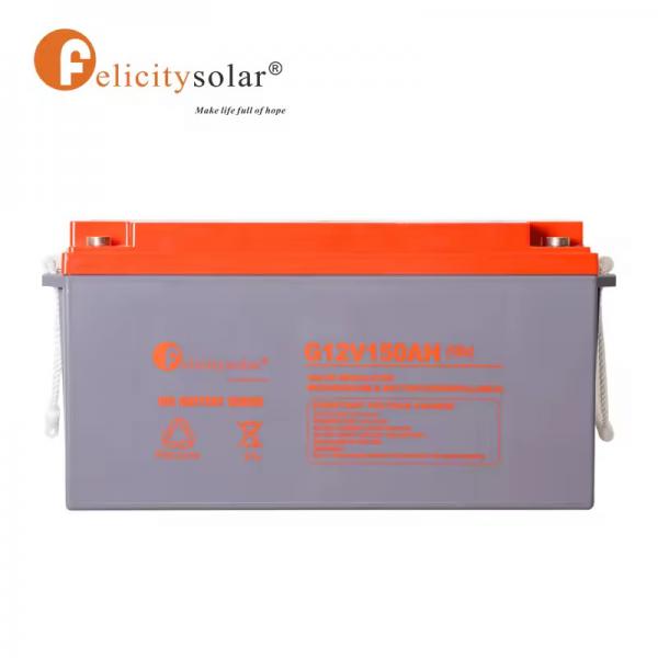 Quality felicity Deep Cycle Solar Power Gel Battery 12V 100Ah 200Ah 150Ah Lead Acid Agm Batteries Solaire China for sale