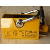 China Unique Electro Permanent Magnetic Lifter , Yellow Steel Magnetic Lifter factory