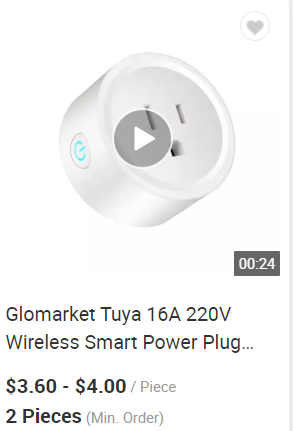 Glomarket Smart Life Home Security Waterproof Mini Battery Monitor Video Digital Network Wifi Smart Baby Monitor Camera
