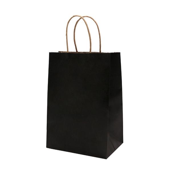 Quality Recycled Paper T Shirt Bags 8 Color Flexo Printing For Wedding for sale