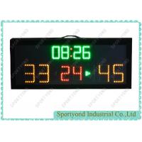 China Indoor Portable Basketball Scoreboards with Shot Clock and Time Display factory