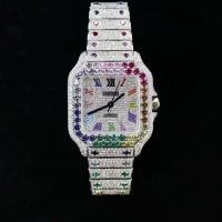 China vvs1 g shock watch Iced Out Diamond Watches Hip Hop Bling Jewelry ice box jewelry diamond watches for men factory