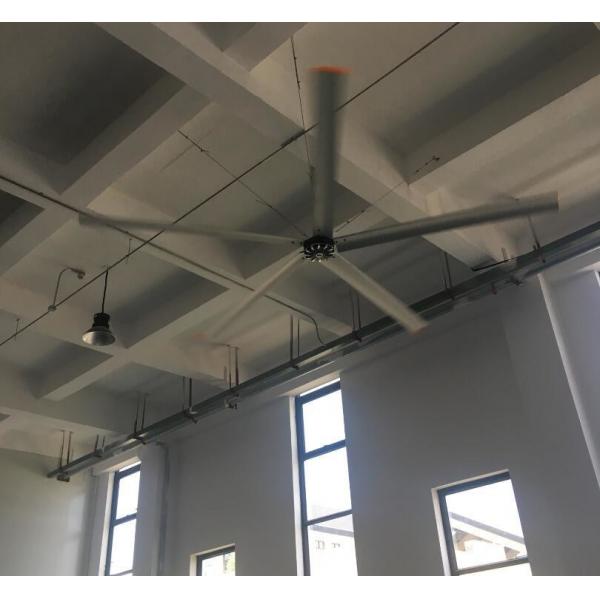 Quality electric 6 blade Pole Mounted HVLS Fan for sale