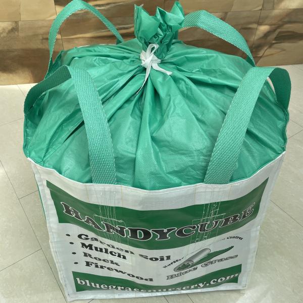 Quality 1500kg 2000kg FIBC Bulk BOPP Printed Bags For Garden Soil fertilizer for sale