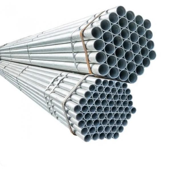 Quality Q235 Q345 A53 2 Inch Sch40 10FT Galvanized Round Steel Pipe Hot Rolled For Greenhouse Heating Pipe for sale