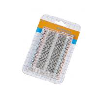 China Half Size 400 Point Transparent Breadboard For Experimentation factory
