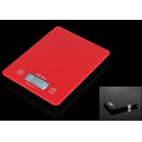 China Touch Screen Kitchen Digital Weighing Scale Tempered Glass Material factory