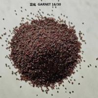 China Garnet Sand mesh 16/30 Abrasive for Sandblasting: Natural Abrasive medium, Mohs 7.0-7.5, Sa2.5-3 factory