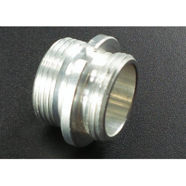 Quality Anodized Machined Metal Parts Aluminum Alloy Connector Bushing Turning for TV for sale