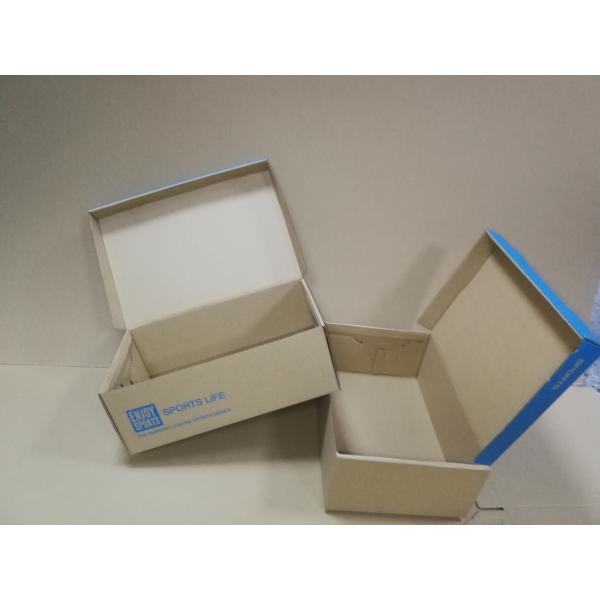 Quality Custom Printed Shoe Box Paper Packaging Recyclable 4c Offset Printing for sale