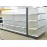 China Double Side Commercial Steel Racks Hypermarket, Slanted Arms Cold Rolled Steel factory