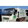 China Brand new dongfeng 5cbm,6cbm,7cbm wastes compactor truck for sale, best price 5tons garbage compactor truck for sale factory