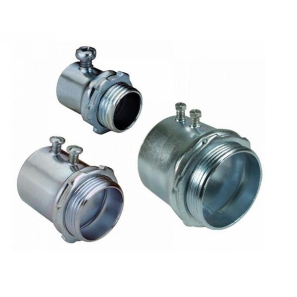 Quality Durable 1 Inch EMT Conduit Fittings , Rigid Steel Conduit Fittings UL Standard for sale