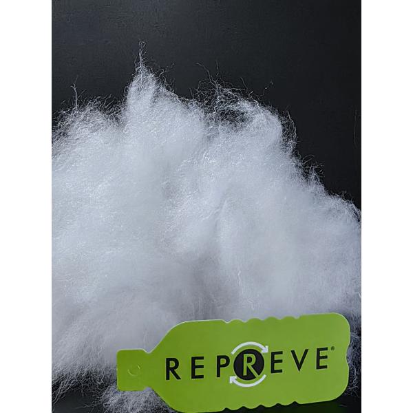 Quality Transparent Traceable Fiber Padding Garment White Unifi Cotton Recycle Fiber Ball for sale