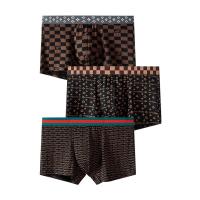 China Soft Comfortable Print Pattern Men Modal Underwear Mens Boxer Briefs factory