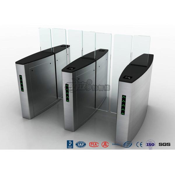 Quality Stainless Steel Access Control Turnstiles , Sliding Turnstile Security Systems for sale