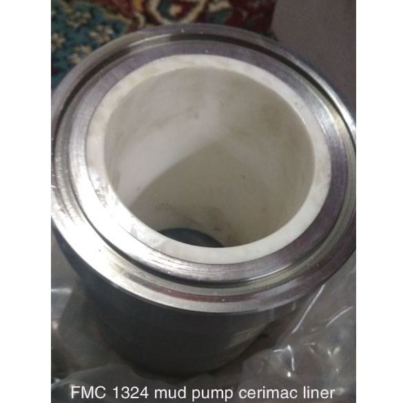 Quality FMC Bean Pump Mud Pump Parts Small Alumina Ceramic Liners FMC 435 FMC 1324 for sale
