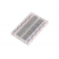 China Electronic 400 Point Breadboard Solderless Transparent factory