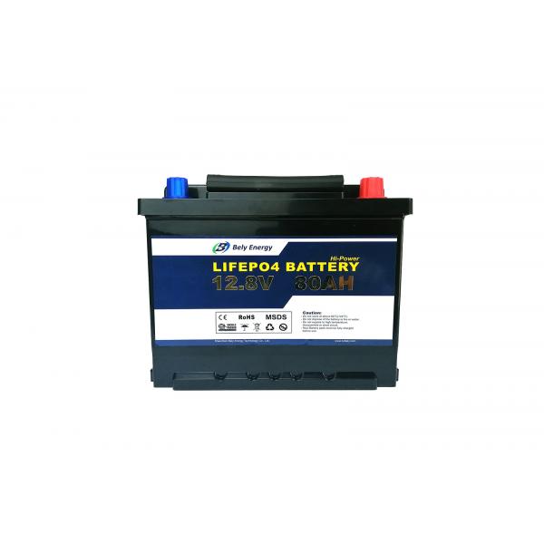 Quality 1024Wh Deep Cycle Lithium Battery 12V 80AH Lithium Ion Battery For Motorhome for sale