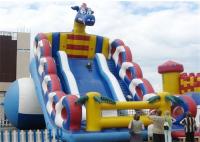 China 6.5M Height Commercial Inflatable Slide , Inflatable Rooster Slide With Attractive Design factory
