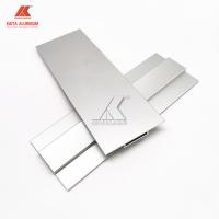 China Custom Flat Extrusion Aluminium Alloy Profile Anodizing For Channels 2mm factory