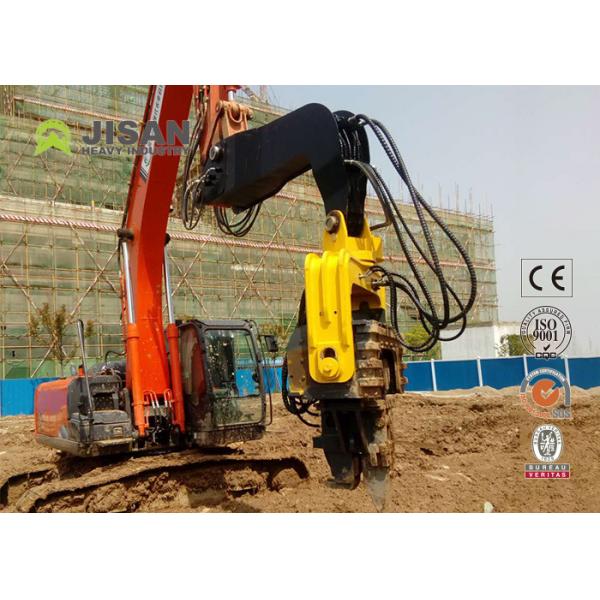 Quality Hydraulic Vibratory Excavator Mounted Pile Hammer for Piling And Extracting for sale
