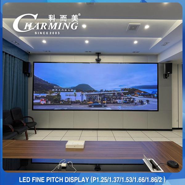 Quality 4K HD P1.2-P2.5 Fine Pitch LED Display Multiscene Ultra Light Weight for sale