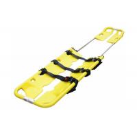 China X-Ray Translucent Plastic Scoop Stretcher Medical Emergency Folding Stretcher ALS-SA127 factory