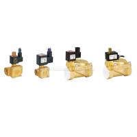 Quality Directly Acting 2 Way Pneumatic Solenoid Valve , 15 mm Water Brass Valve for sale