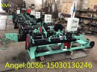 China Straight and Reverse Twisted Barbed Wire Machine with High Speed factory