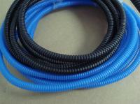 China Blue Color Flexible Flexible Corrugated Pipe for Cable Protection For Sale factory