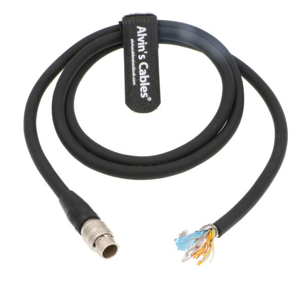 Quality Hirose 20 Pin Male HR25-9P-20P To Open End Shield Cable For Canon Fujinon for sale